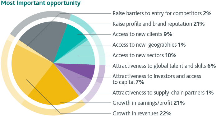 Most importand opportunity chart