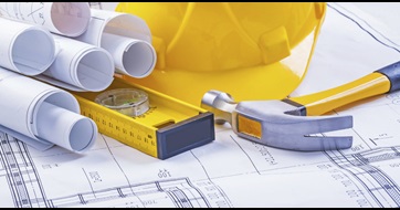 construction blueprints level claw hammer helmet