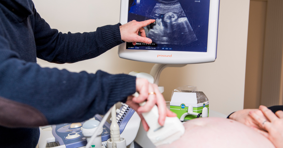 Ultrasound scan. Photo by Jasper Jacobs/AFP via Getty Images